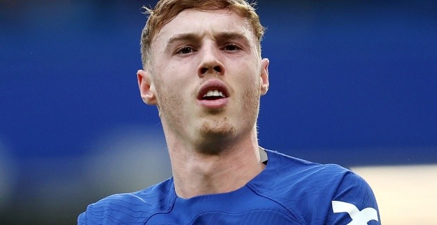 Cole Palmer trong màu áo Chelsea.