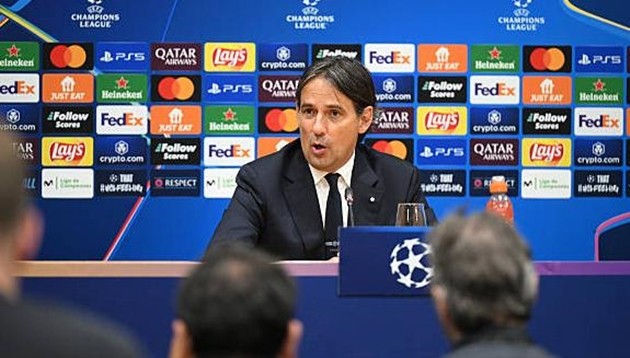 Huấn luyện viên Simone Inzaghi thể hiện sự tiếc nuối về bàn thắng không được công nhận của Inter Milan