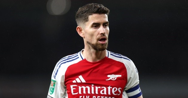 Jorginho trong màu áo Arsenal, chuẩn bị chia tay câu lạc bộ trước thời hạn hợp đồng để gia nhập Flamengo.