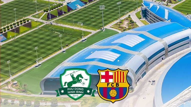 Sân tập bóng đá hoành tráng trong dự án hợp tác giữa Ninh Bình và Barcelona.