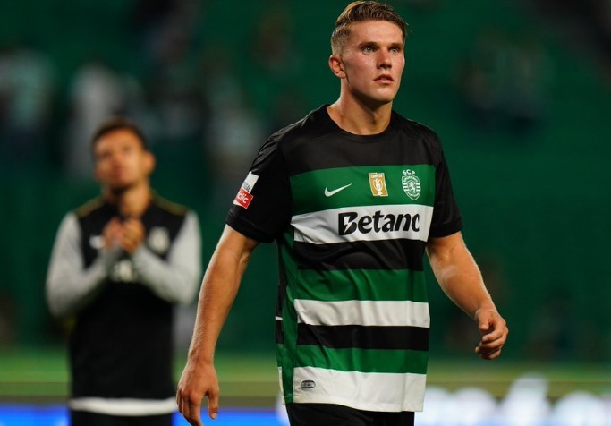 Viktor Gyokeres trong màu áo Sporting CP