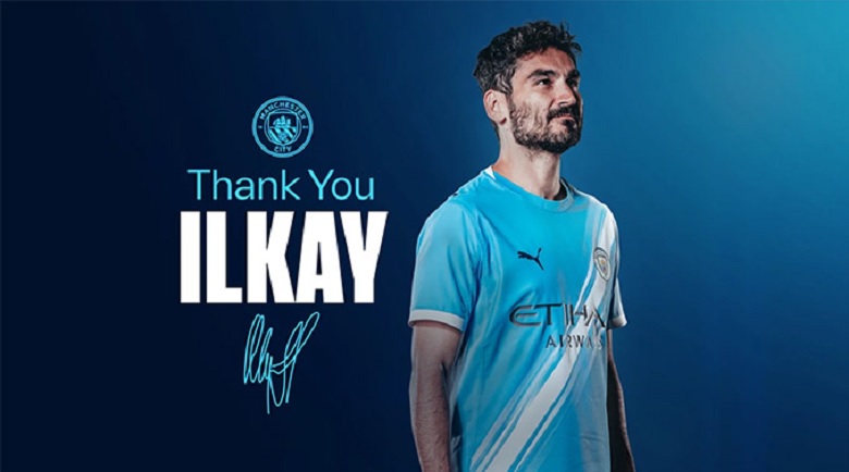 Tiền vệ Ilkay Gundogan chính thức chia tay Man City sau 8 năm cống hiến để chuyển đến Galatasaray - Ảnh 1