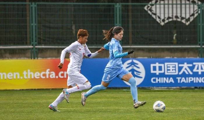 Toàn cảnh trận đấu giữa Nữ Liaoning Shenbei Hefeng và Nữ Shandong Ticai