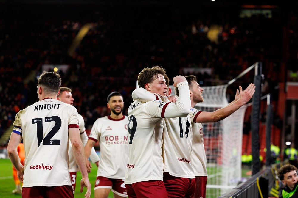 Diễn biến trận đấu giữa Sheffield United và Bristol City