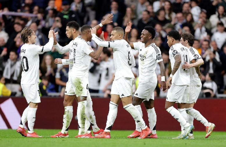 Các đội bóng La Liga tranh tài để giành 5 suất dự Cúp C1 châu Âu mùa giải 2025/2026