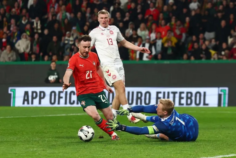 Bốn đội Bồ Đào Nha, Đức, Tây Ban Nha và Pháp ăn mừng thành công tiến vào bán kết UEFA Nations League.
